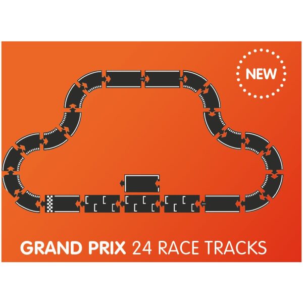 Grand Prix- carretera flexible. Ukitu juguetes