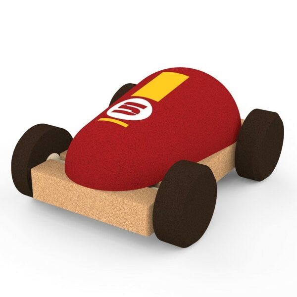 Coche de corcho Racing car-ukitu juguetes