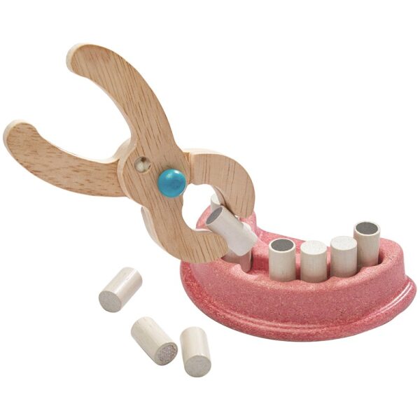 Set de dentista- madera. Ukitu juguetes