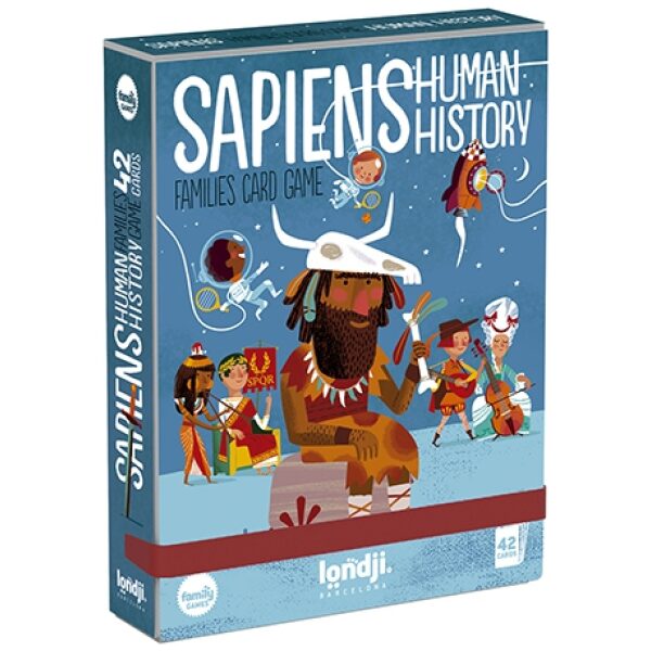 nudo voltaje Sinewi Cartas Sapiens, historia de la humanidad - Ukitu Juguetes - Juguetes de  madera artesanales