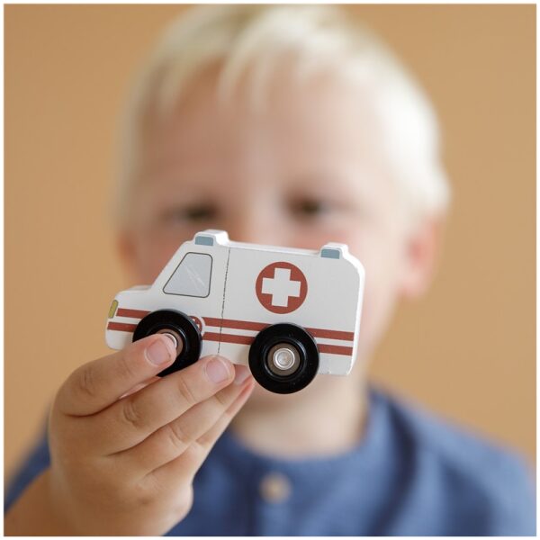 ambulancia set vehículos Ukitu juguetes