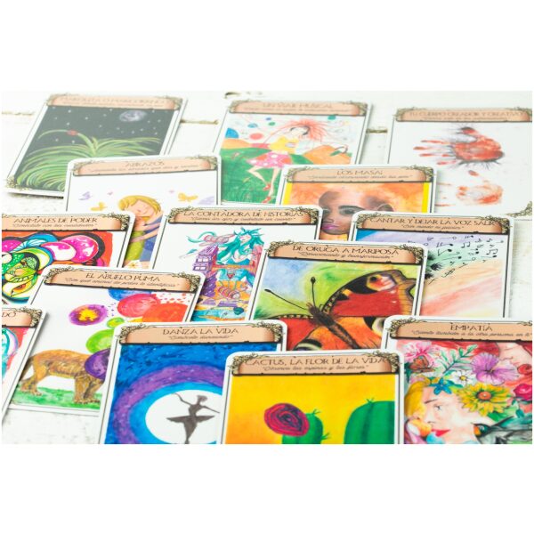 Juego de cartas Koyu. Conéctate jugando. Creado por la escuela Tximeleta de Pamplona. Ukitu jugutes.