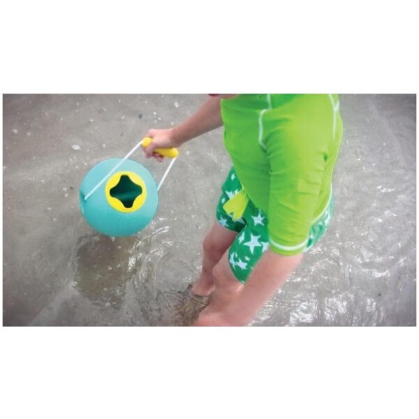 Cubo de playa mágico ballo lagoon green. Ukitu juguetes