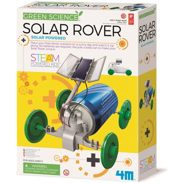 Kit crea tu propio Rover solar. Ukitu juguetes.
