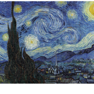 Puzzle Noche estrellada de Van Gogh. 1000 piezas. Ukitu juguetes