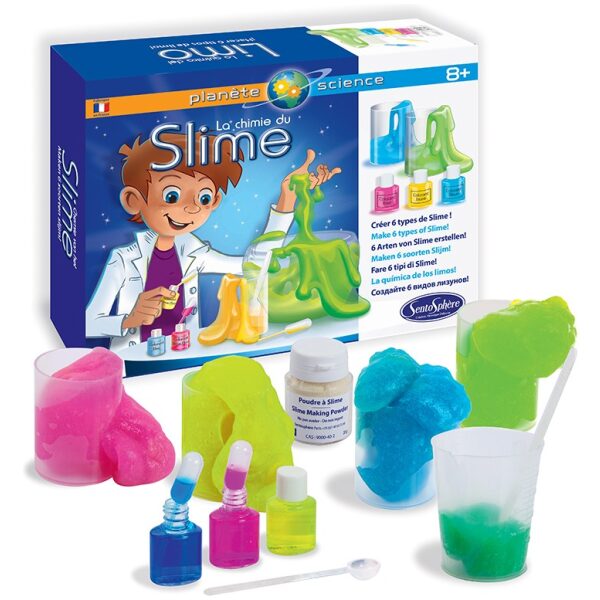 La química del slime. Ukitu juguetes